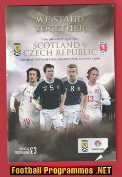 Scotland v Czech Replublic 2011 - Hampden Park