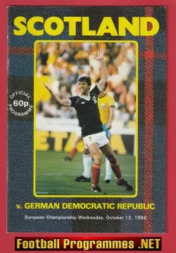 Scotland v Germany 1982 - Hampden Park