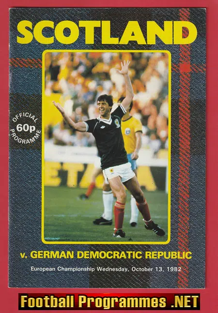 Scotland v Germany 1982 – Hampden Park