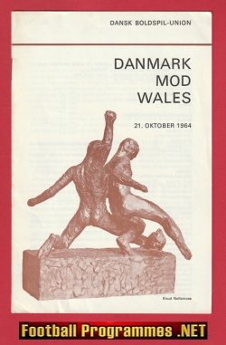 Denmark v Wales 1964 – Cymru Football Match