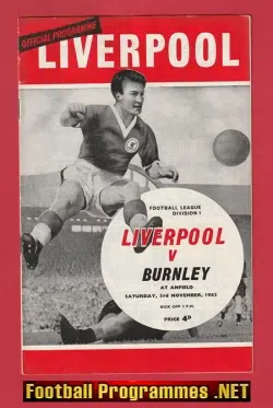 Liverpool v Burnley 1962