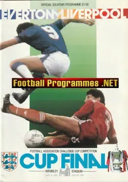 Liverpool v Everton 1986 - FA Cup Final London
