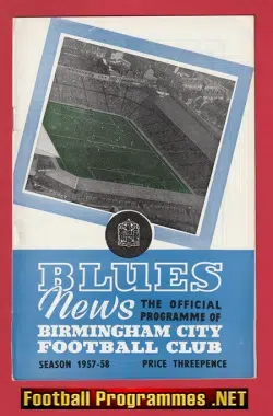 Birmingham City v Sampdoria 1957 – Friendly Match