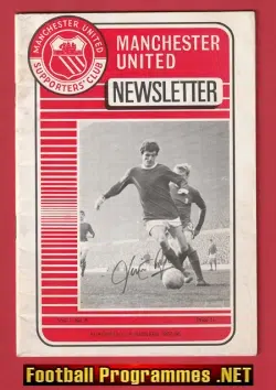 Manchester United Supporters Newsletter 1967 - 1968 - V1 8