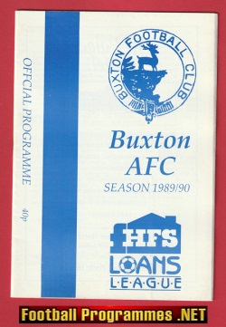 Buxton v Colne Dynamoes 1989 – Last Season Colne