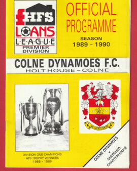 Colne Dynamoes v Shepshed Charterhouse 1989 – Last Season Colne