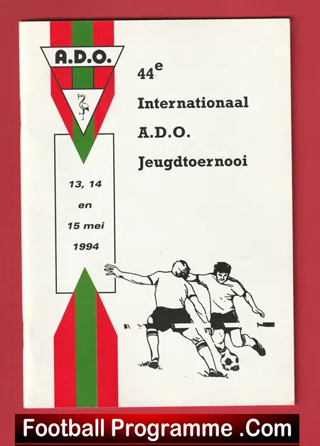 ADO Den Haag v Norwich City 1994 – Dutch Holland