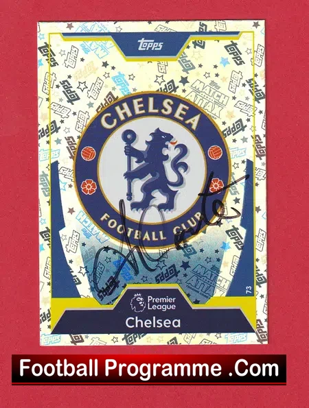 Chelsea Football Club Antonio Conte Autograph SIGNED Match Attax