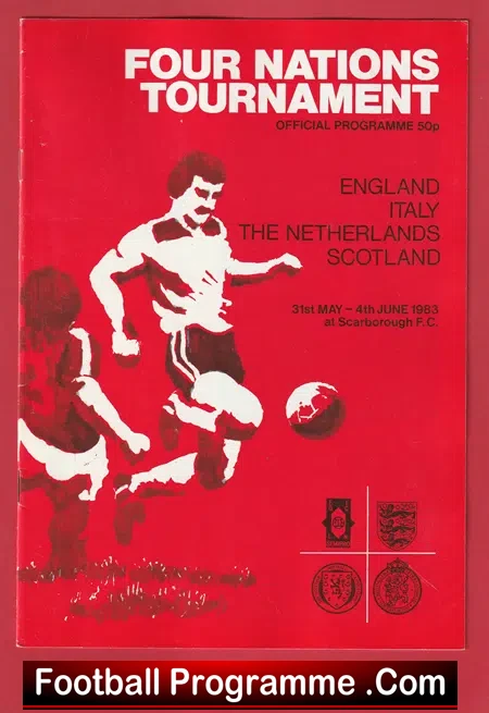 England v Italy 1983 – Plus Scotland + Holland Tournament