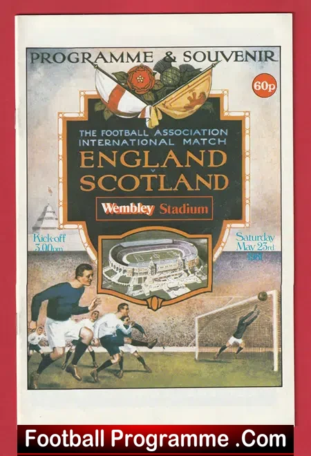 England v Scotland 1981 – 1924 Commemeration Cover