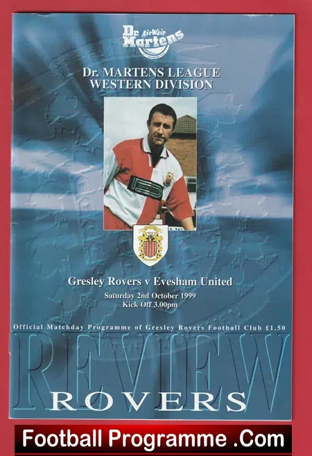 Guiseley Rovers v Evesham United 1999 – Multi Autographed SIGNED