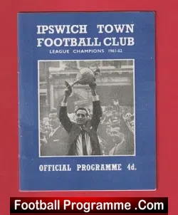 Ipswich Town v Aston Villa 1963