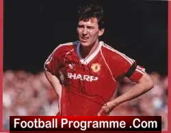 Manchester United Bryan Robson Autograph Signed Photo Man Utd - football memorabilia