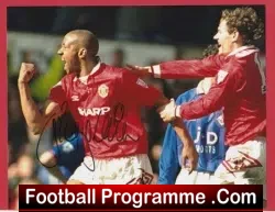 Manchester United Dion Dublin Autograph Signed Photograph - football memorabilia