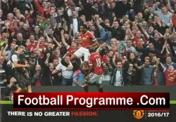 Manchester United League Match Ticket Book LMTB 2016 2017