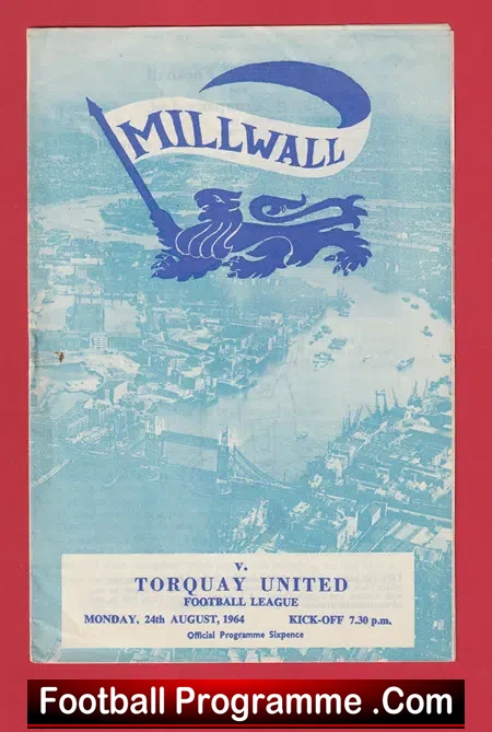 Millwall v Torquay United 1964