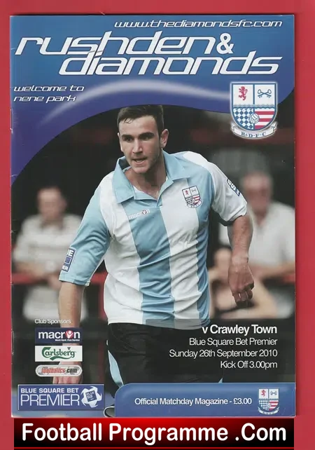 Rushden Diamonds v Crawley Town 2010 – Last Season Diamonds