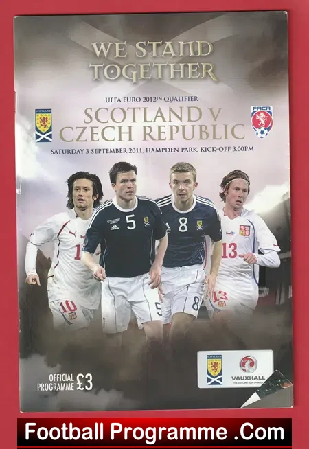 Scotland v Czech Replublic 2011 - Hampden Park