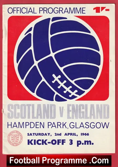 Scotland v England 1966 – Geoff Hurst First Goal