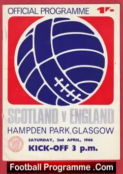 Scotland v England 1966 – Geoff Hurst First Goal