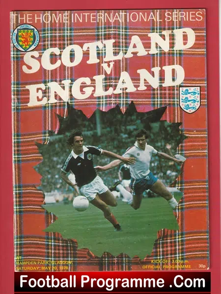Scotland v England 1978 – Hampden Park