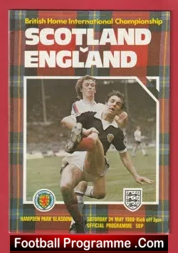 Scotland v England 1980 – Hampden Park