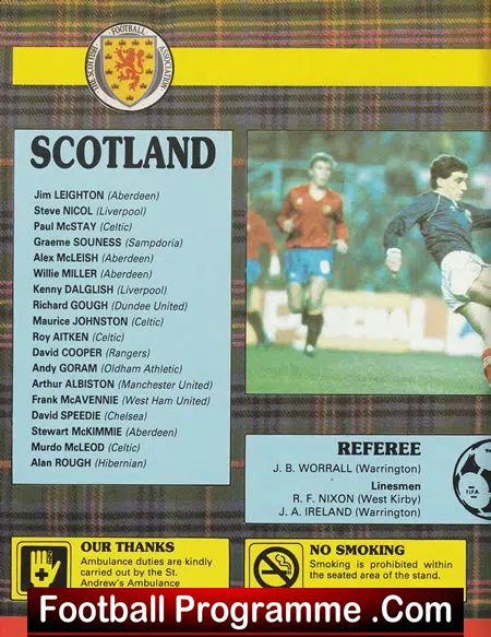 Scotland v Germany 1985 - Hampden Park