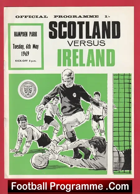 Scotland v Northern Ireland 1969 - Including George Best