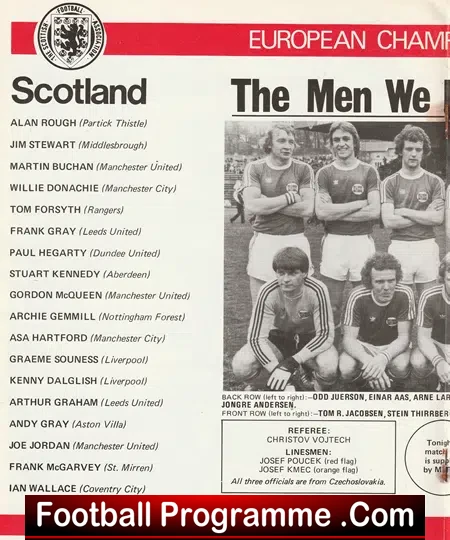 Scotland v Norway 1978 - Hampden Park