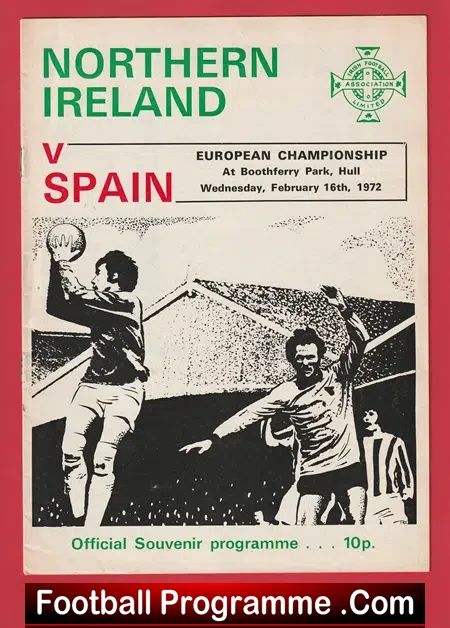 Scotland v Spain 1972 – Including George Best