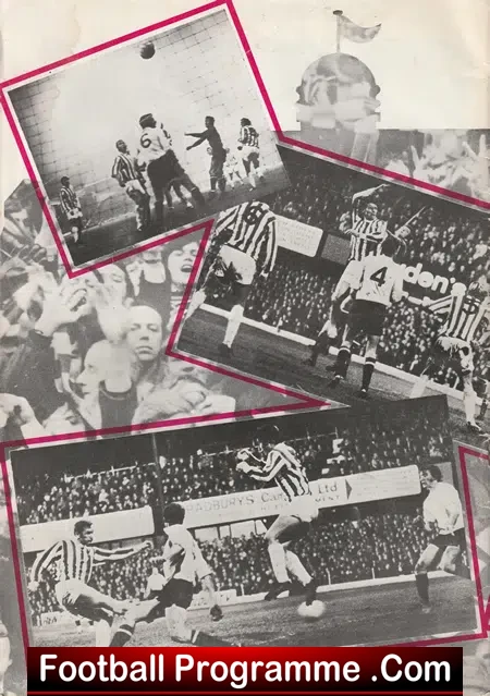 Stoke City Football Club Official Souvenir Brochure 1972 SIGNED