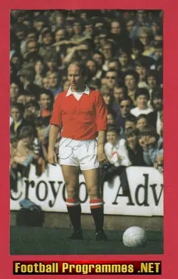 Manchester United Bobby Charlton Signed Magazine Picture