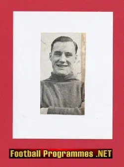 Manchester United Jack Crompton Signed Magazine Picture 1940s