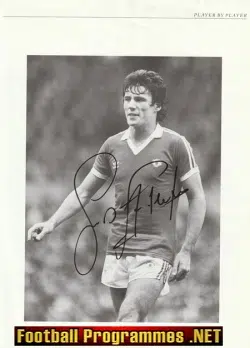 Manchester United Frank Stapleton SIGNED Autograph Man Utd 80s