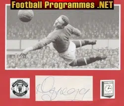 Manchester United Harry Gregg Busby Babe SIGNED Autograph