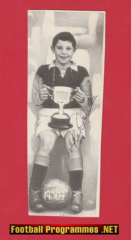 Manchester United Alex Dawson Busby Babes Signed Autograph Man Utd