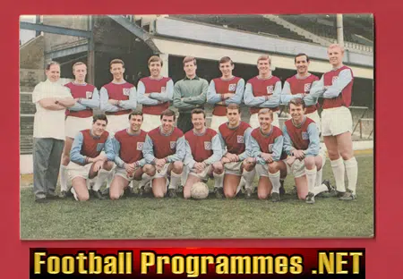 West Ham United Football Club Official Hanbook 1964