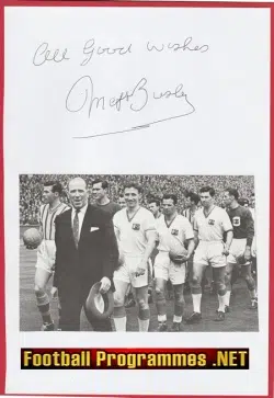 Manchester United Matt Busby Autographed Signed Picture