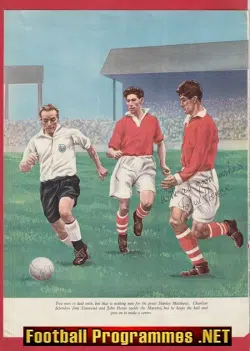 Charlton Athletic John Hewie Autographed Signed Picture