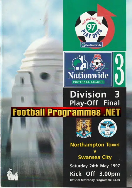 Northampton Town v Swansea City 1997 – Play Off Final