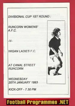 Runcorn Ladies v Wigan 1993 - Canal Street Womens Football