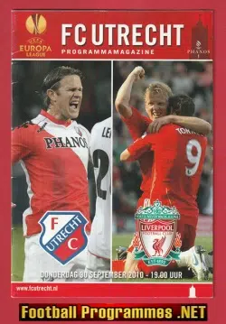 FC Utrecht v Liverpool 2010 - Europa League Holland Dutch