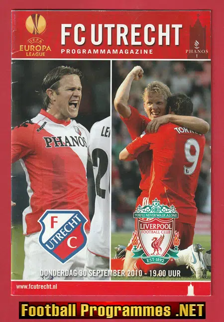 FC Utrecht v Liverpool 2010 – Europa League Holland Dutch