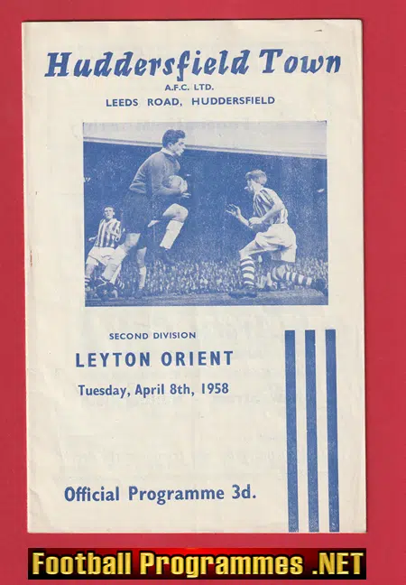 Huddersfield Town v Leyton Orient 1958 – Denis Law