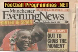 Manchester United Football Newspapers Collection Mix