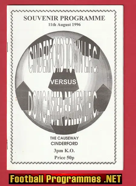 Cinderford Town Ladies v Doncaster Belles 1996 - Womens Football