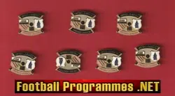 Manchester United v Everton 2014/15 Metal Football Badge X 6