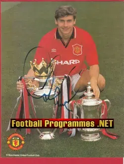 Manchester United Andrei Kanchelskis Autographed Signed Picture