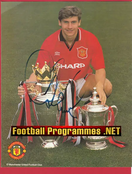 Manchester United Andrei Kanchelskis Autographed Signed Picture