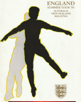 Australia v England 1991 – Summer Tour Brochure Multi SIGNED